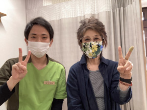 関　佳代子さん　　膝痛